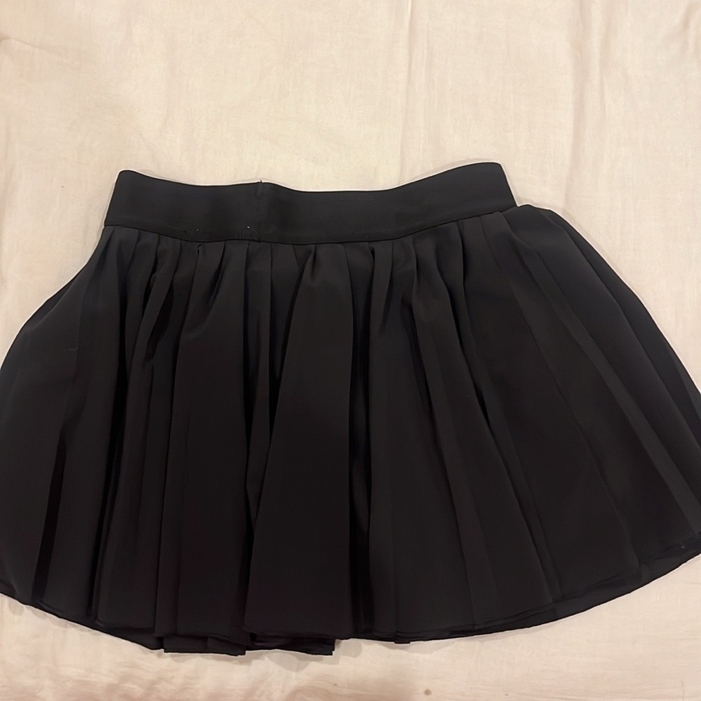 Nike dry fit black tennis skirt
